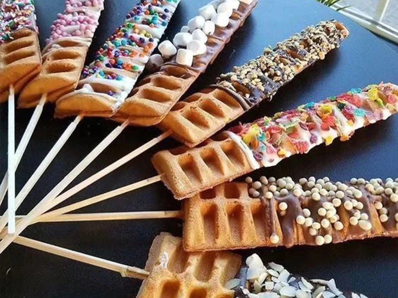 Beautiful waffle shapes, all we can do it! Waffles