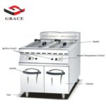 Gas Double Cylinder Fryer