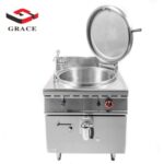 100L Gas Soup Kettle With Tap