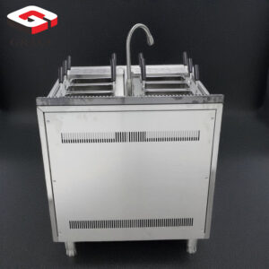 Gas Pasta Cooker Noodle Cooker with Cabinet