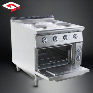 Electric Range With 4-hot plate & Cabinet