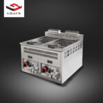 2 -Basket Gas Fryer 45°