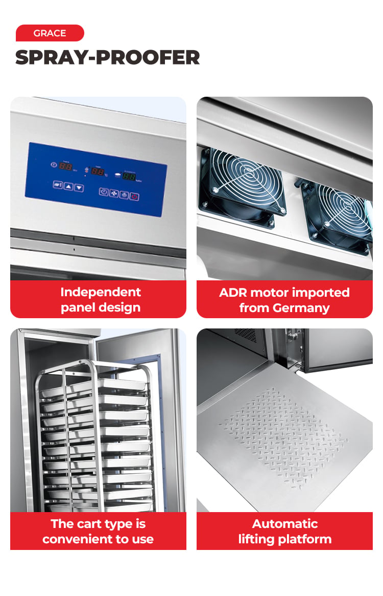 Grace spray proofer cabinet