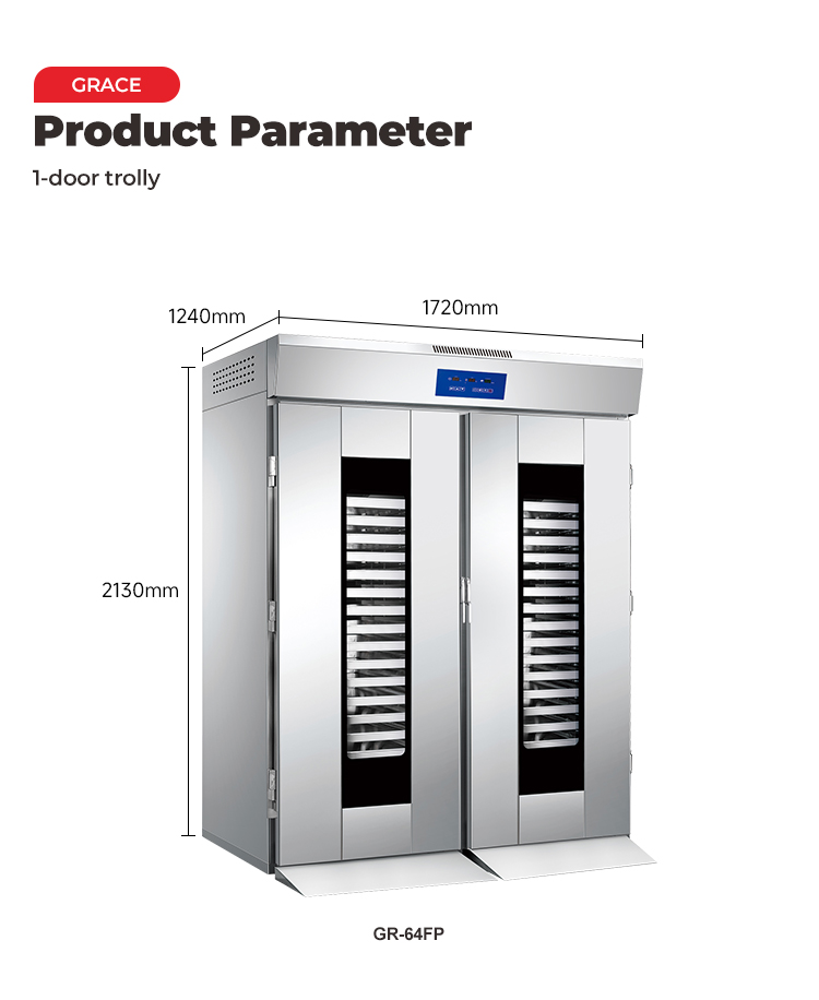 Grace 64-tray spray proofer cabinet