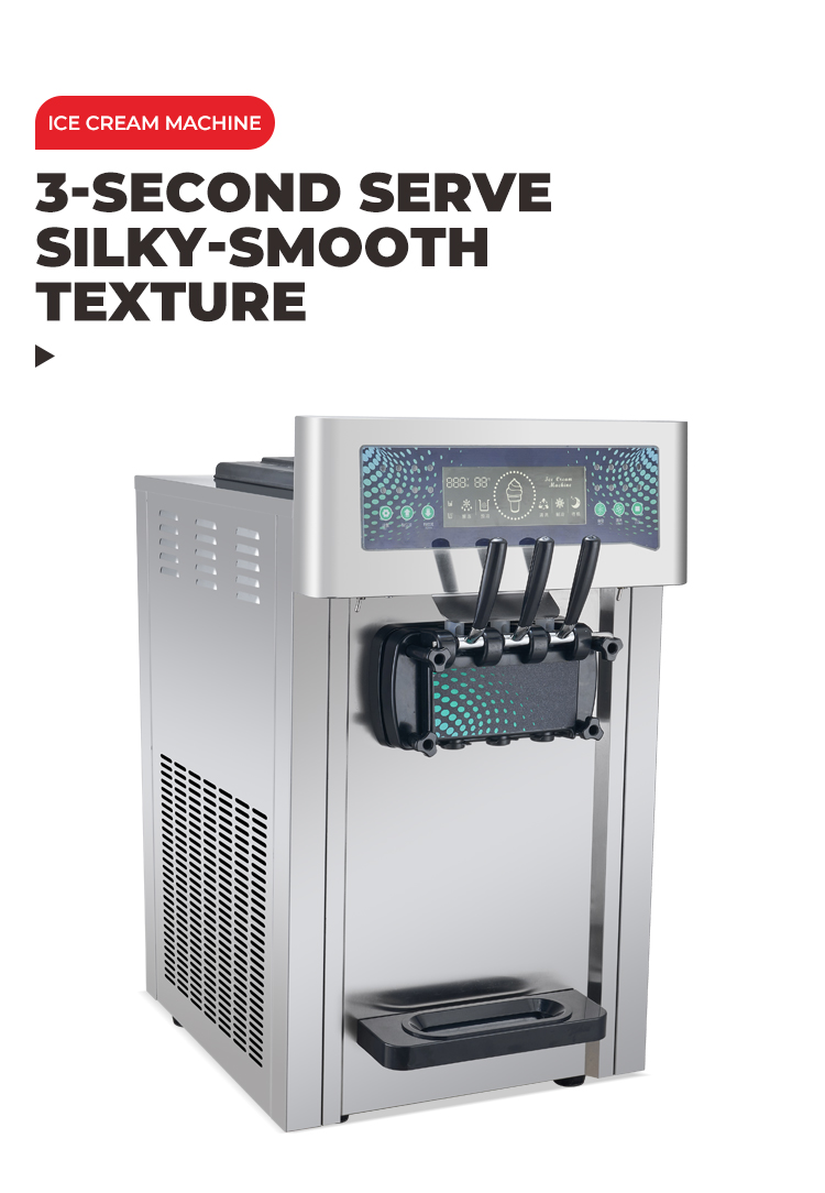 GR-L20AC Countertop Ice Cream Machine 