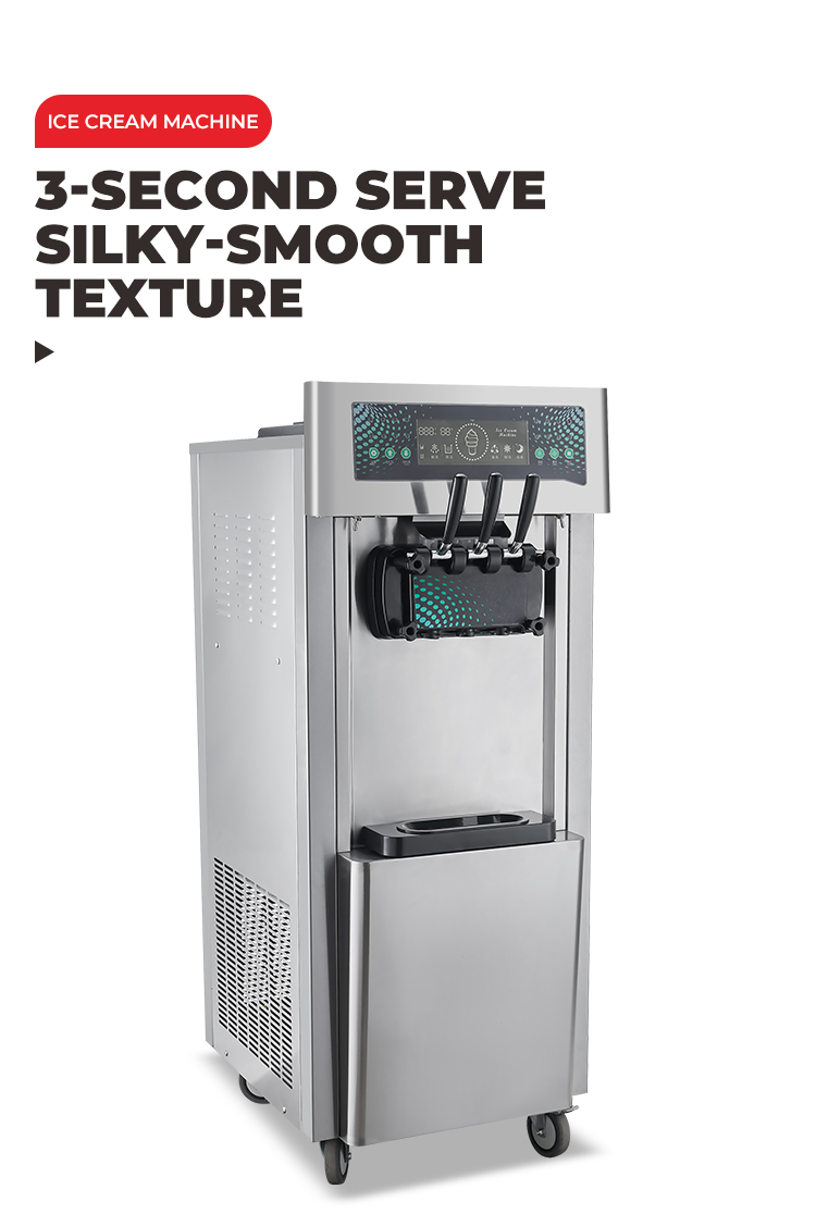 Grace floor-type ice cream machine
