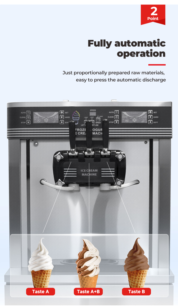 GR-L68D FLOOR MODEL ICE CREAM MAKER 