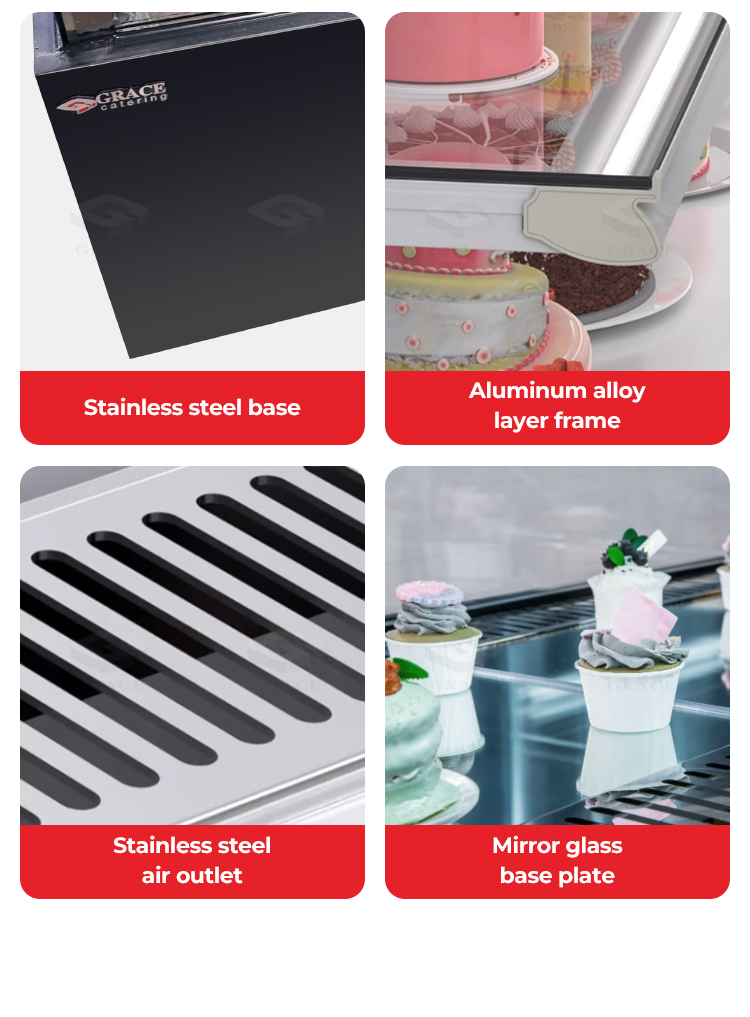 refrigerated deli case details