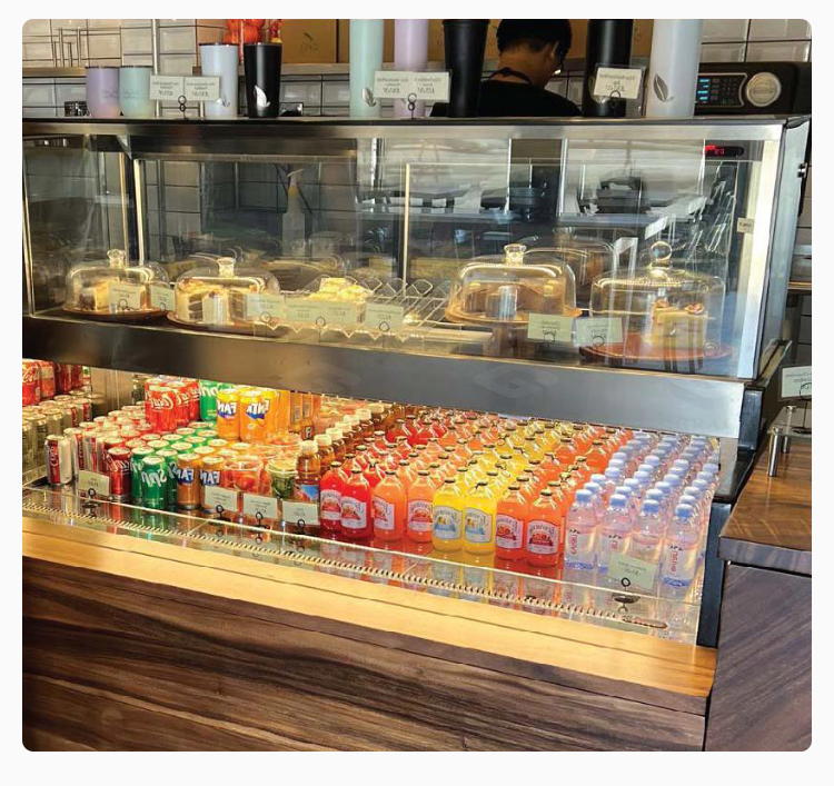 1200mm Deli Case in bakery