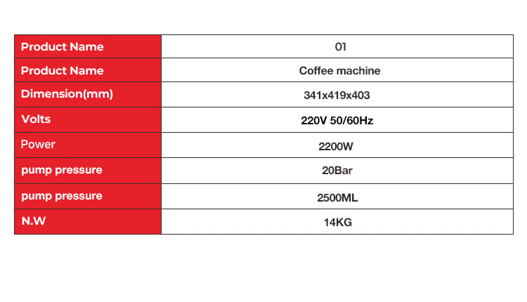 Coffee Espresso Machine