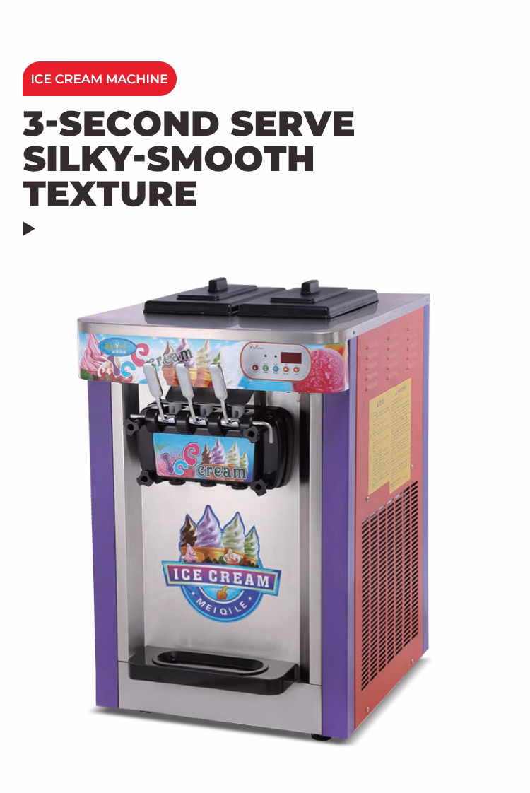 tabletop soft serve ice cream machine