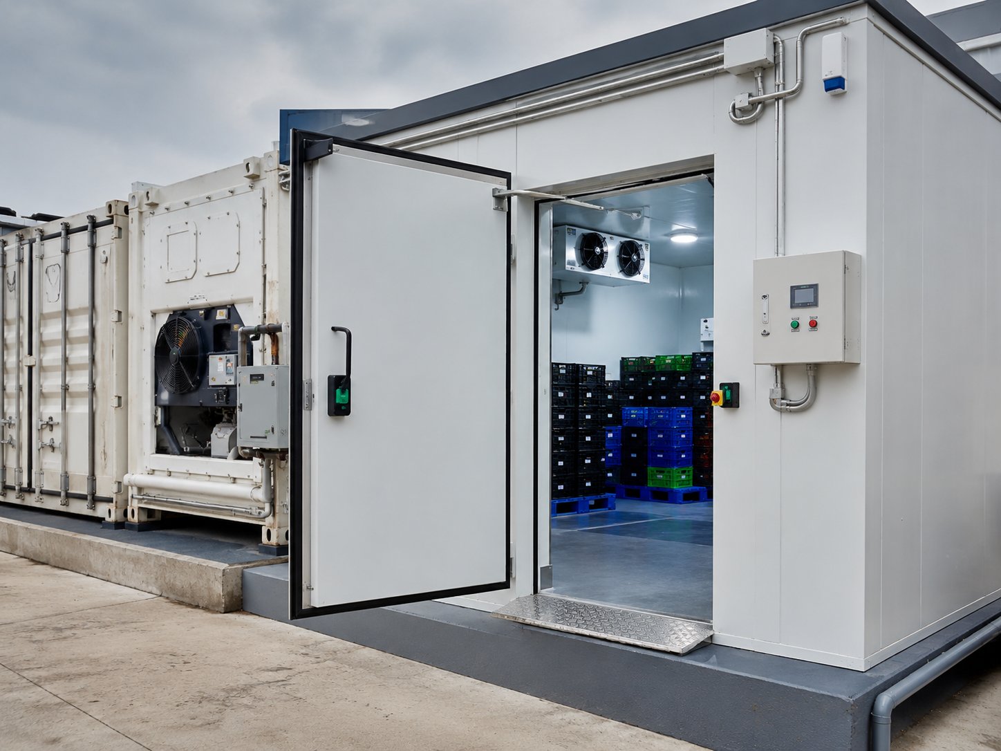 GRACE walk-in cold storage and container cold chain installation for East Africa and Middle East markets