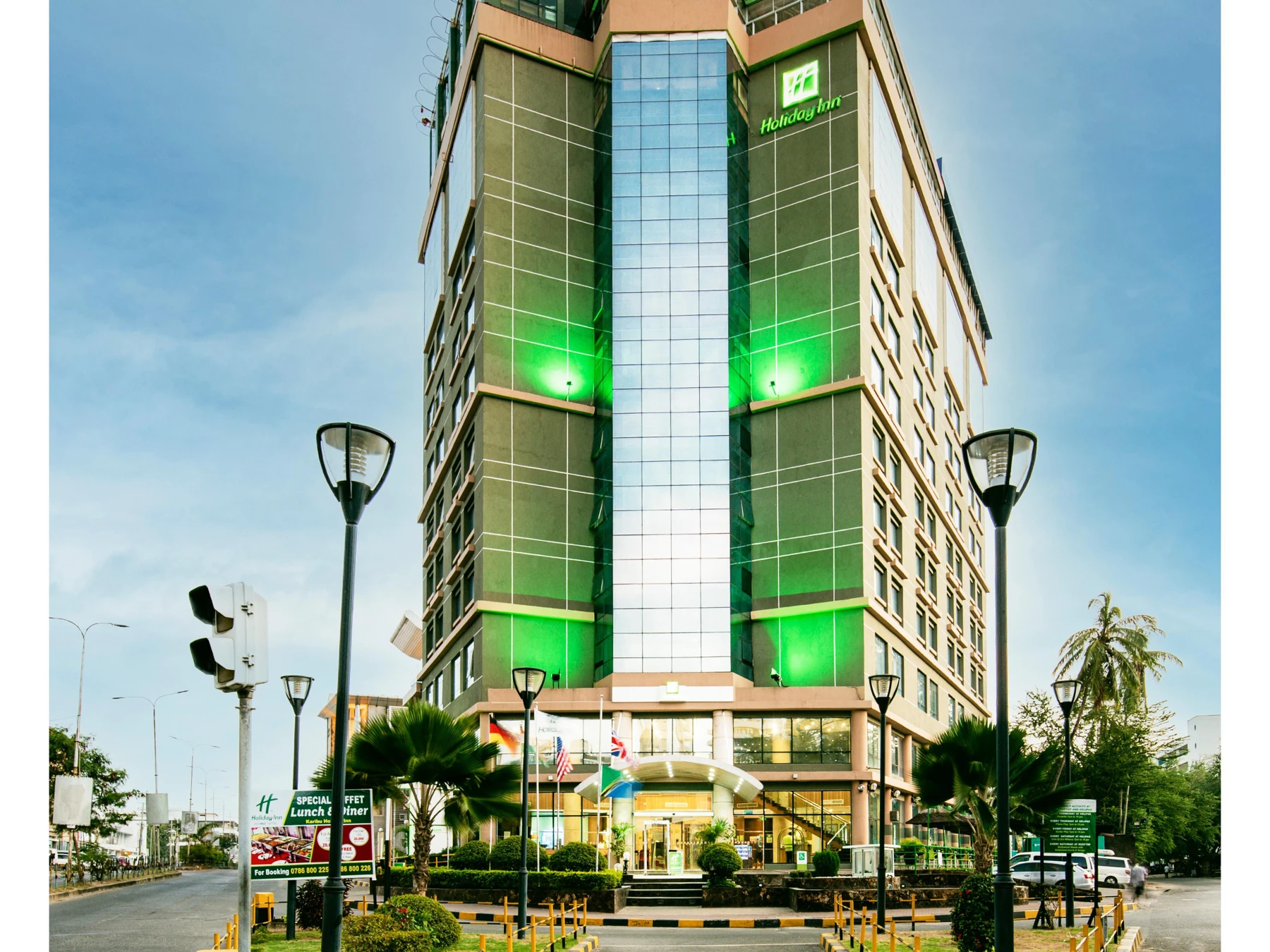 Holiday Inn Dar es Salaam City Centre exterior, Tanzania